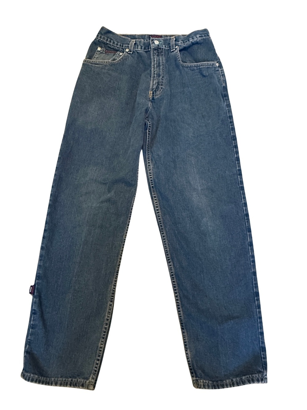 Vintage 1997 USA Tommy Hilfiger Freedom Men's Straight-Leg Jeans Embroidered